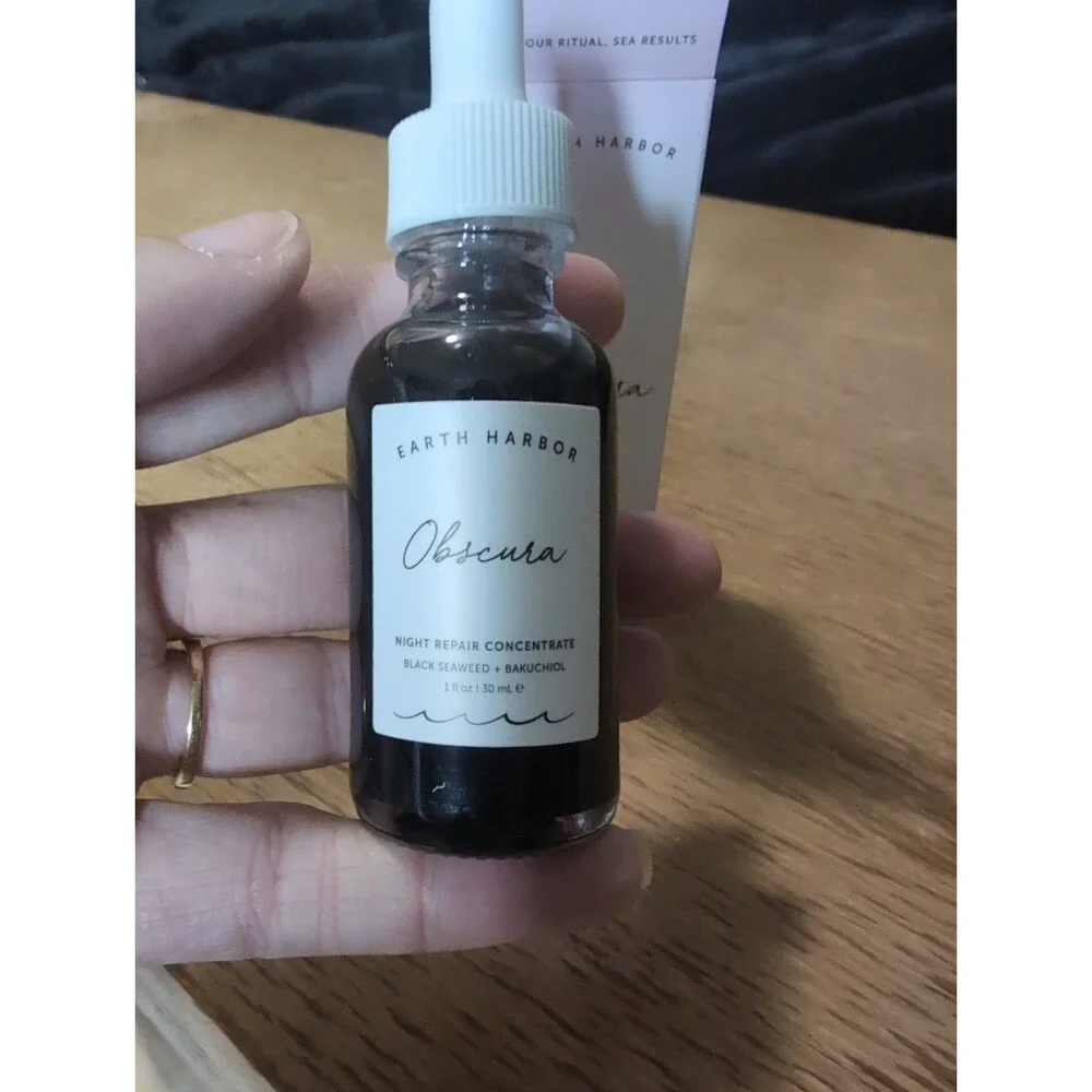 Earth Harbor Obscura Night Repair Concentrate 1 Oz 30ml NEW IN BOX Full Size